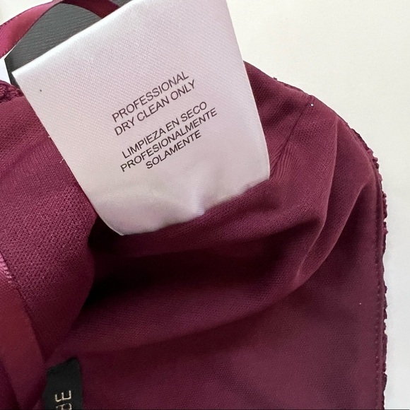 City Vibe Mock Neck Lace-Up Back Lace Top
with Floral Skirt Two-Piece Dress NWT - Picture 10 of 15